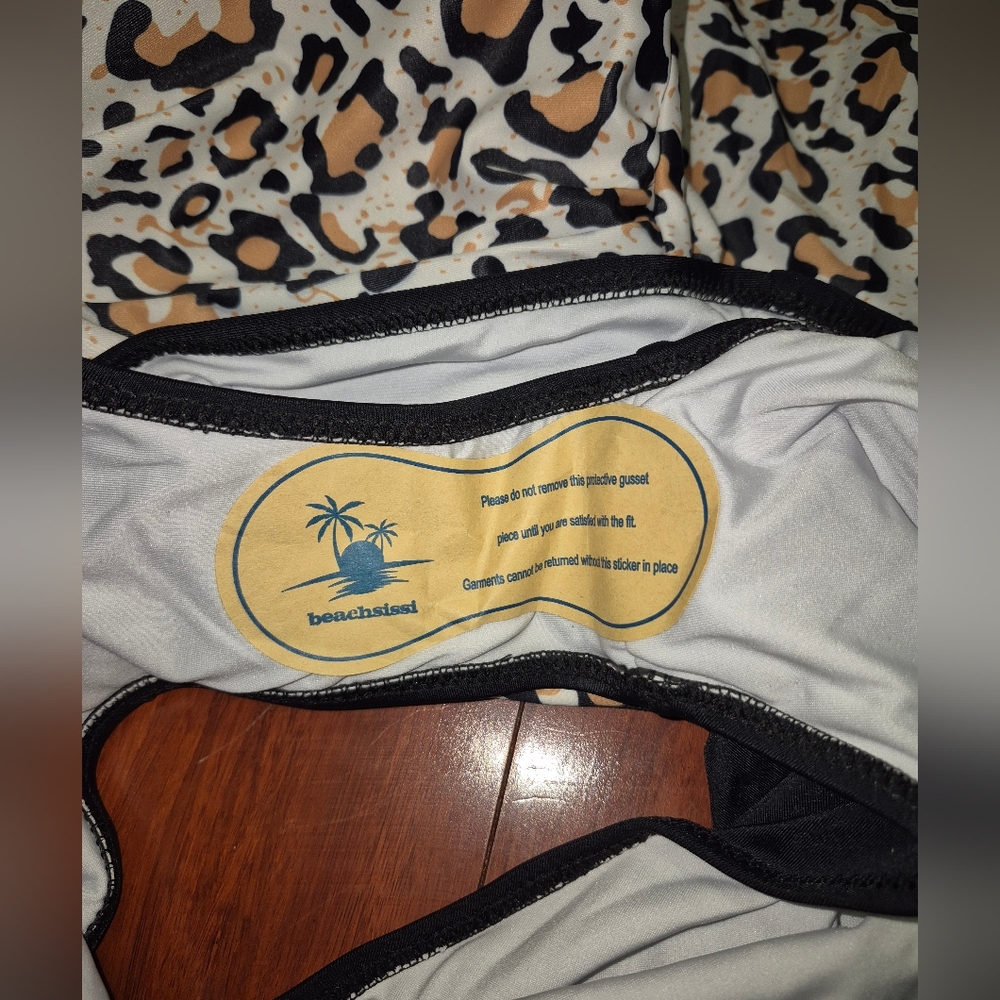Leopard Print Tankini Set - Picture 4 of 4